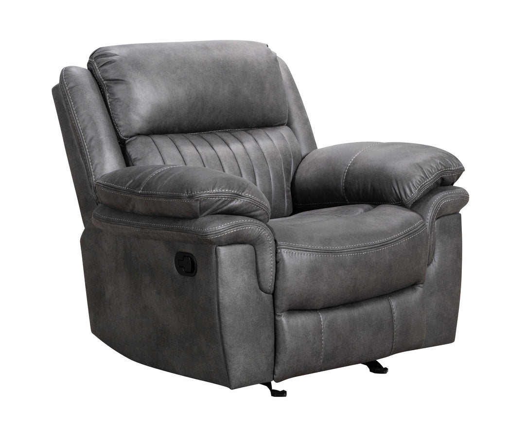 Hampton Collection Recliner Chair Gray | Comfort Meets Style