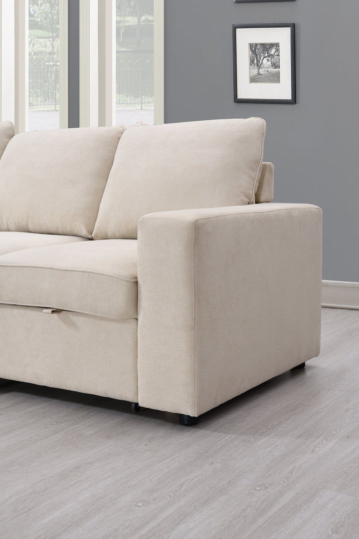 Sleeper Sofa - Beige