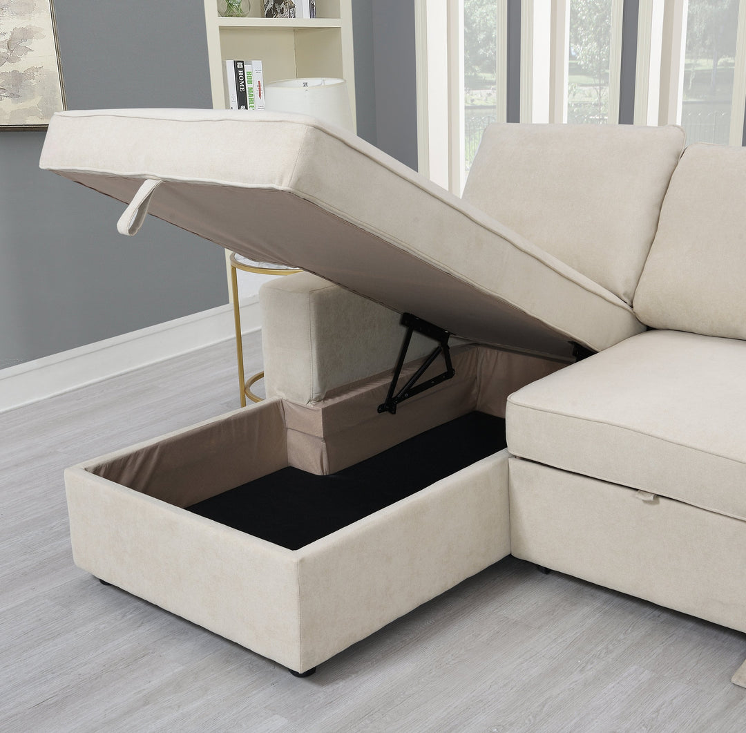 Sleeper Sofa - Beige