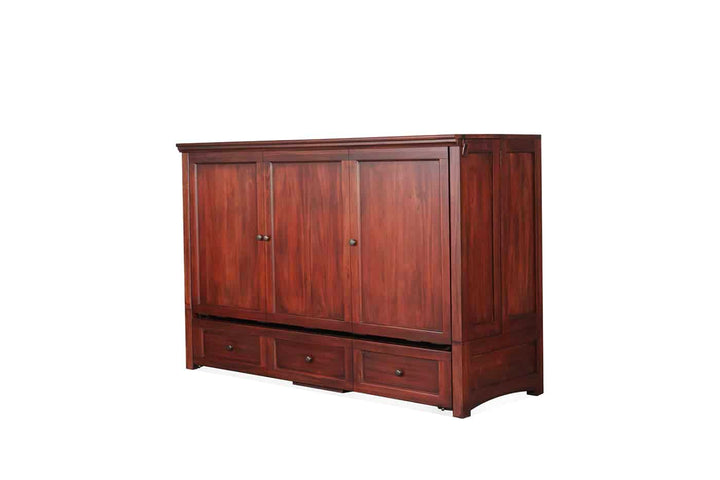 New Traditions Mahogany Murphy Cabinet