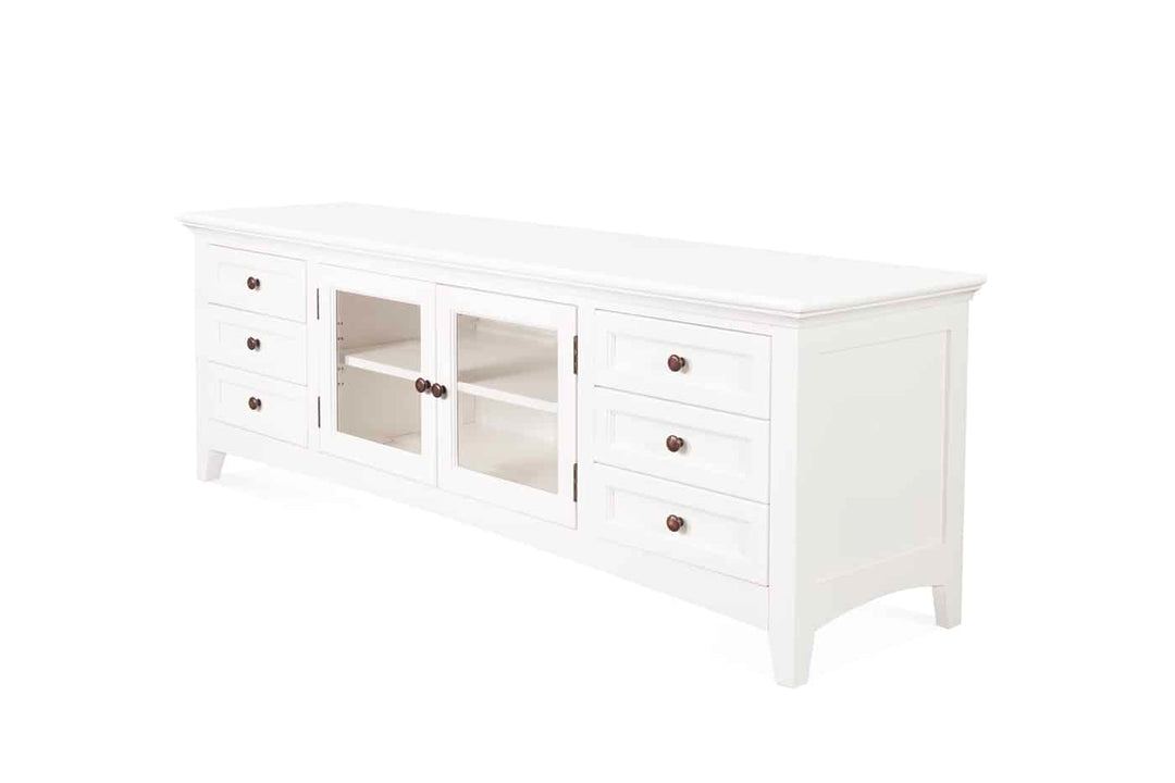 New Traditions TV Stand - White