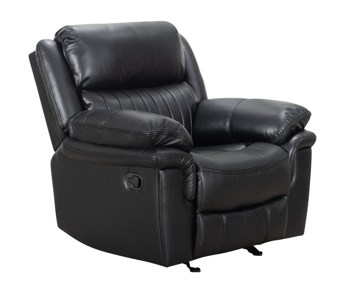 Hampton Collection Recliner Chair Black | Comfort Meets Style