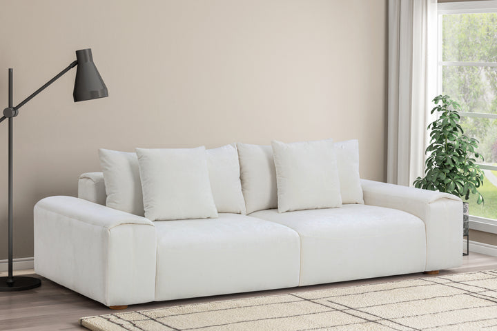 Eldridge Sofa Ivory White