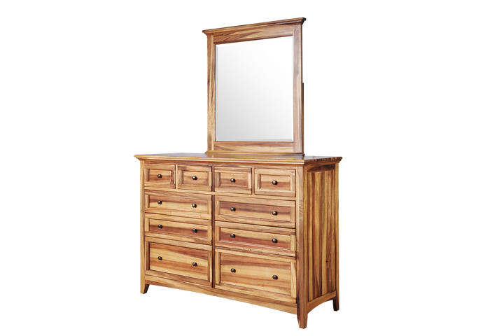 New Traditions Collection Mirrored Dresser - Java